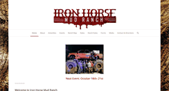 Desktop Screenshot of ironhorsemudranch.com